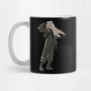 Anime Military Kawaii Girl Mug